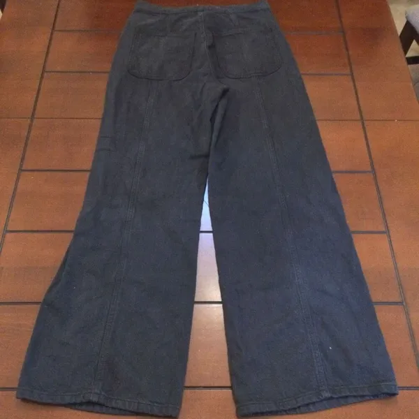 Levi’s rib cage wide leg 28 black jeans - Image 4