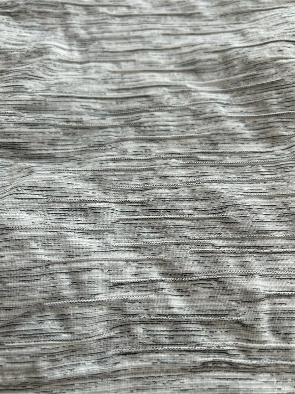 Athleta Momentum Tank Racerback Space Dye Heathered Gray - Size Small - Image 4