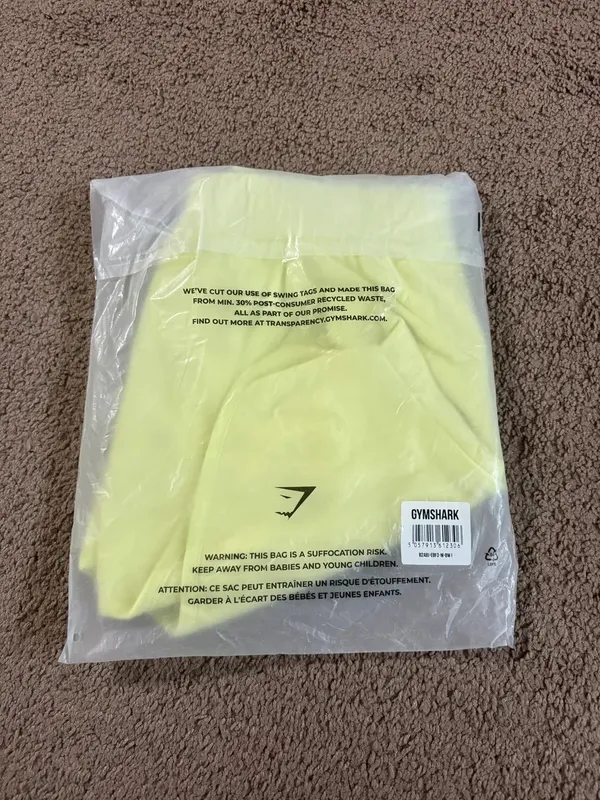 New Training Sweat Shorts Firefly Green Size Medium - Image 4