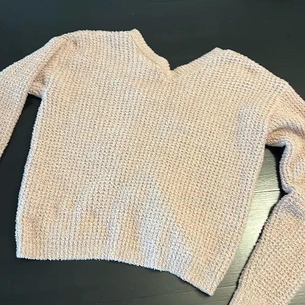 SINCERELY JULES CINCH FRONT V NECK‎ KNIT SWEATER - Image 6