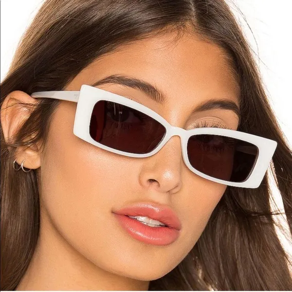 NWT Revolve my my my Dylan Sunglasses Y2K 90s Retro Ivory - Image 2