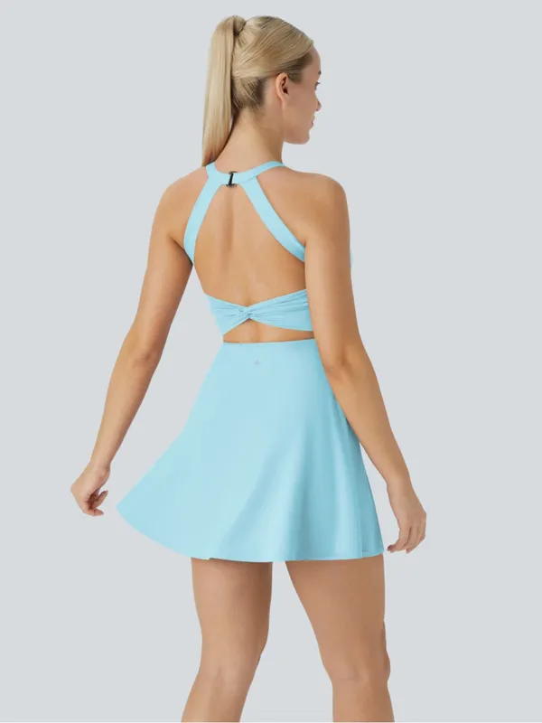 Halara SoftlyZero™ Airy Backless Twisted Cool Touch Dance Active Dress-Easy - Image 2