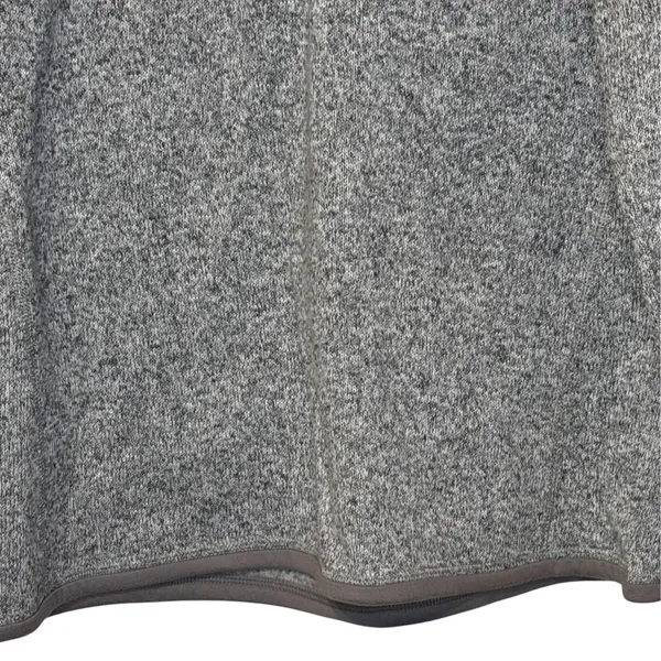 Patagonia Womens Better Sweater 1/4 Zip Pullover Fleece Gray Medium HC Logo - Image 3