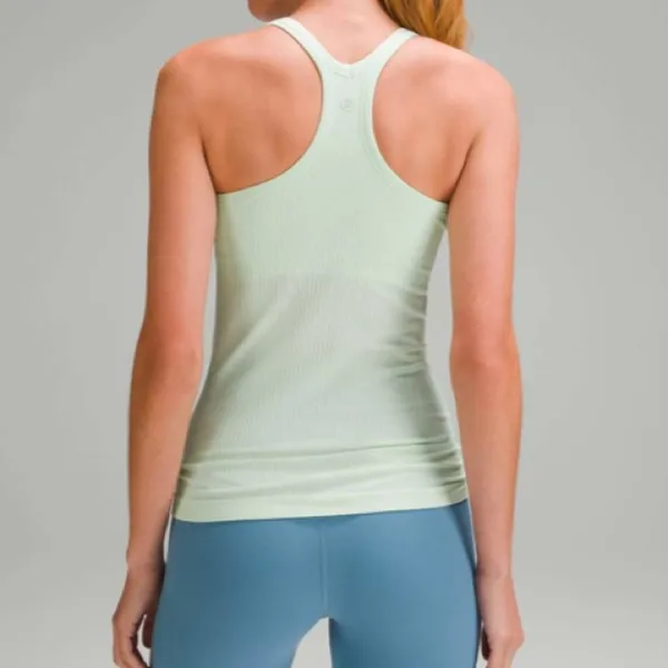 Lululemon Ebb To Street Tank II Light Green Size 10 - Image 7