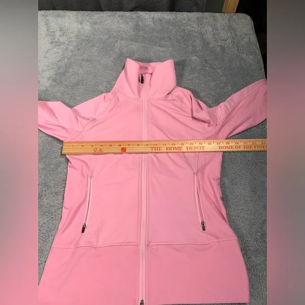 Peter millar element wicking 50+ upf Pink Full-Zip Women's sweatshirt small - Image 9