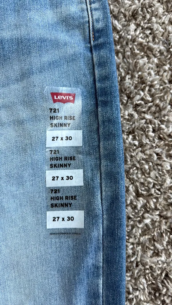 Levi’s Jeans Skinny High-Rise 721 Women’s - Image 4