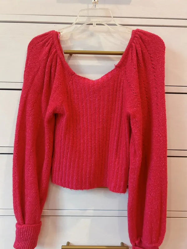 Free People Pink Sweater - Image 2