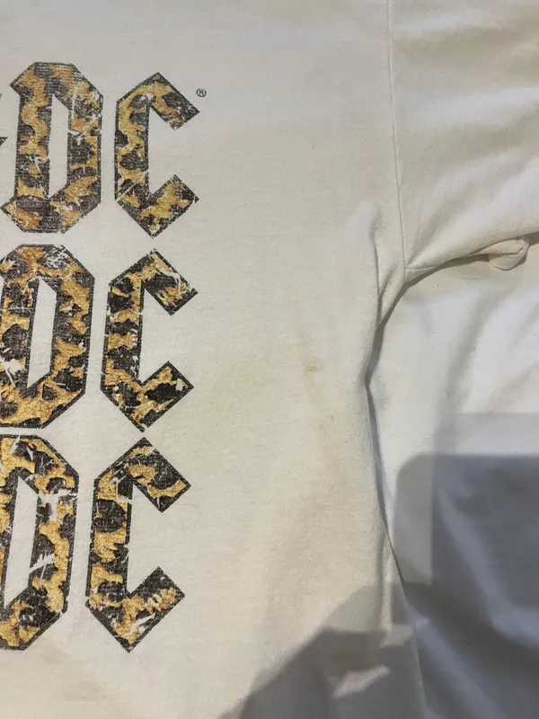 ACDC graphic tee Tan Size L - Image 3