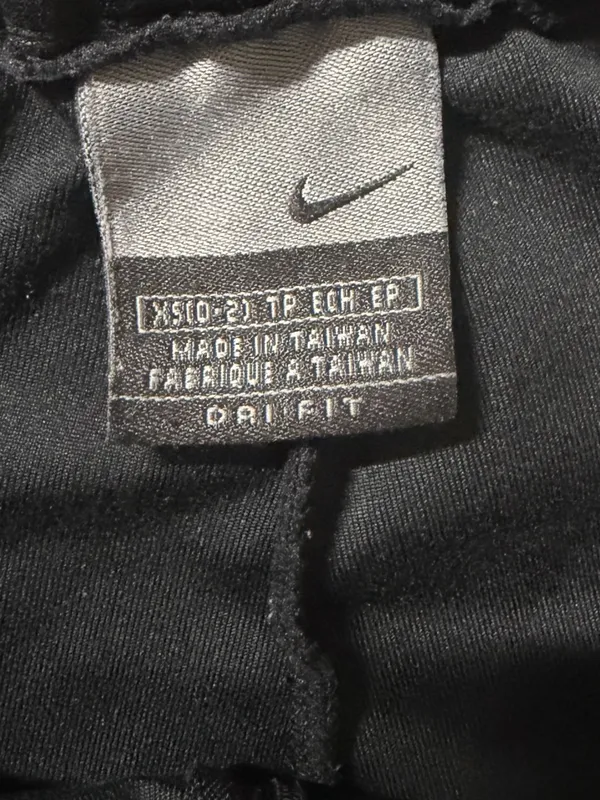 Nike Black Straight-Leg Performance Pants with Zip Pocket - Image 11
