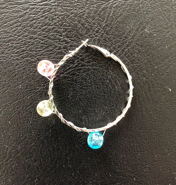 Pansexual Pride Earrings - Image 2