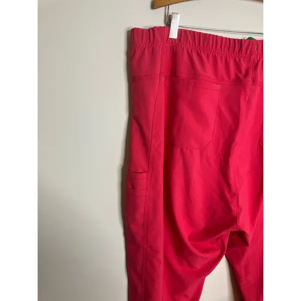 Carhartt Liberty Scrub Pants Womens 3XL hot Pink Excellent Jogger Cargo C52610 - Image 6