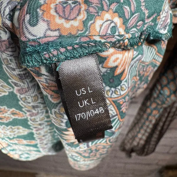 Anthropologie Tahla Pleated Top women’s size large‎ - Image 5