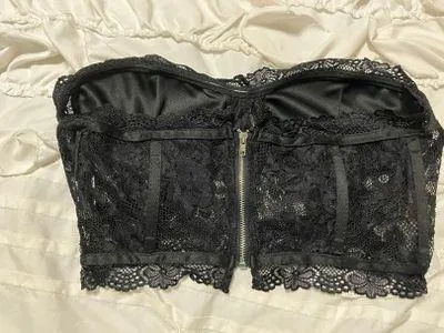 Strapless Top Black - Image 3