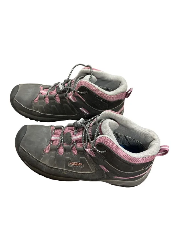 Keen Dry waterproof wms gray pink trail hiking ankle boots sz 6 SKU 10,010 - Image 4