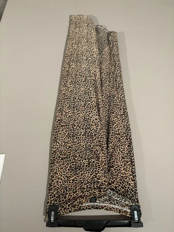 Cheetah Skirt With Slit - Image 2