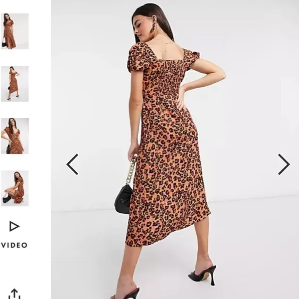 NWT French Connection Animal Print Midi Dress - Image 3