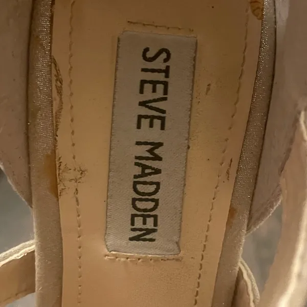 Steve Madden spycee champagne stilettos - Image 4