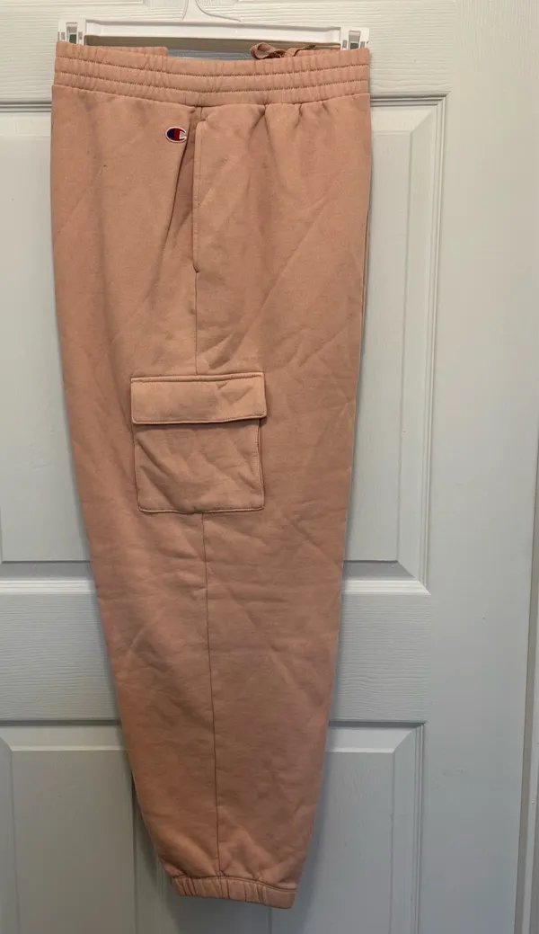 Champion Pink Cargo Sweatpants - Image 2