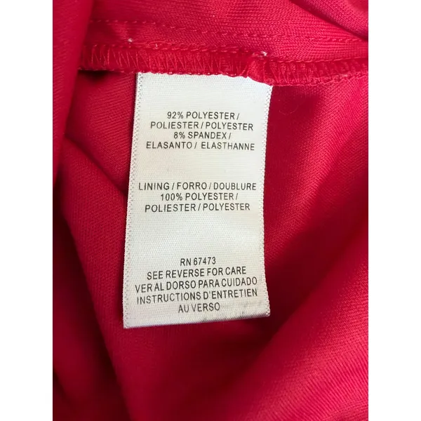 Taylor Women’s Purple/Red Long Sleeve Ruched Maxi Foral Dress, Size 4 - Image 16
