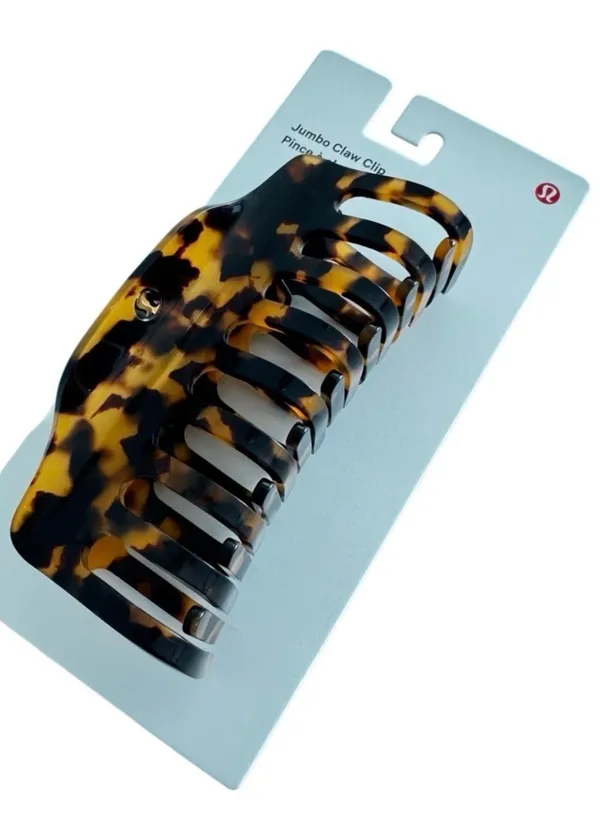 Lululemon Jumbo Claw Clip French Press / Burnt Caramel - Image 13