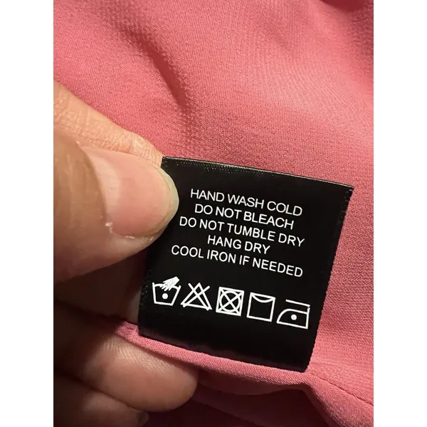 NBD Revolve Lace Mini Dress V-Neck Pink Halter Back Party Prom Cocktail - Image 9