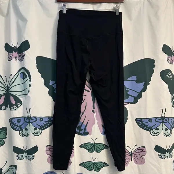 Aerie Offline Black 7/8 Leggings - Image 2