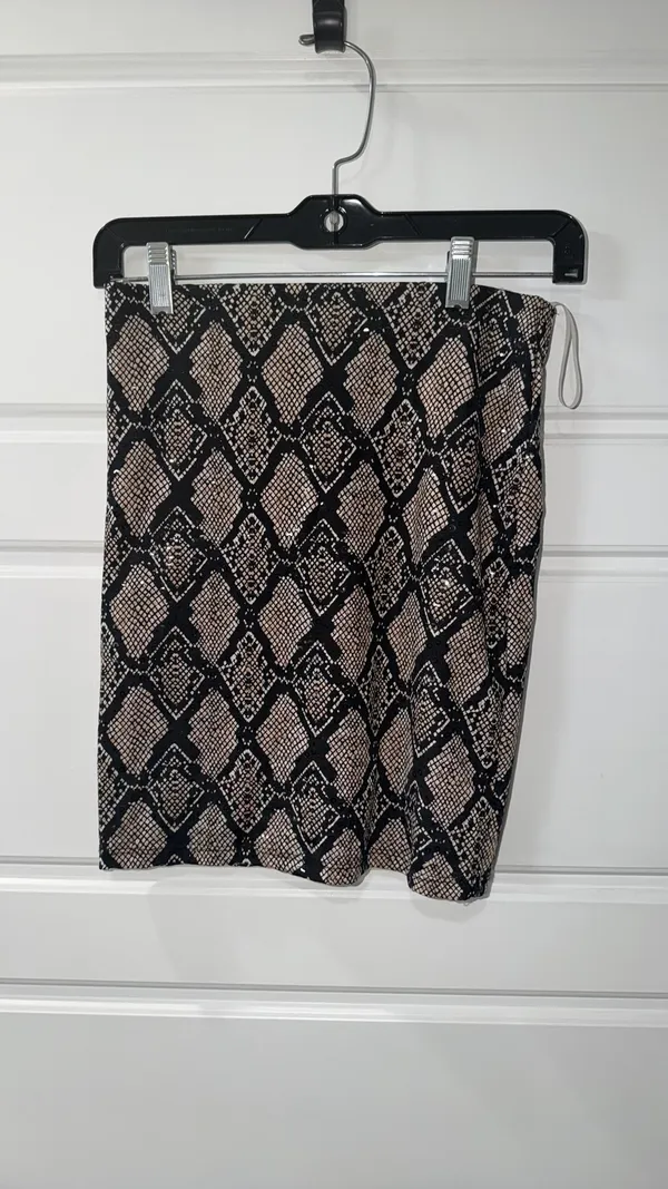 Windsor Snakeskin Skirt  - Image 3