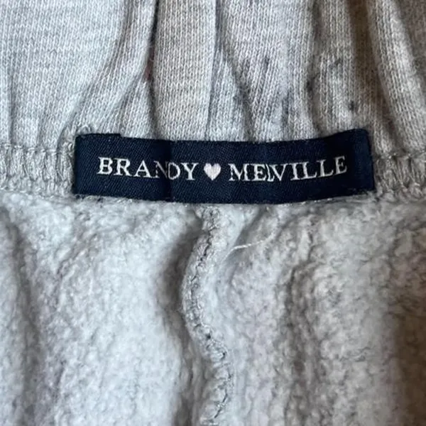 Brandy-melville Women's Grey Shorts - Image 3