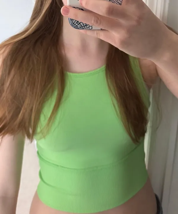 Lime Green Power Pivot Tank - Image 4