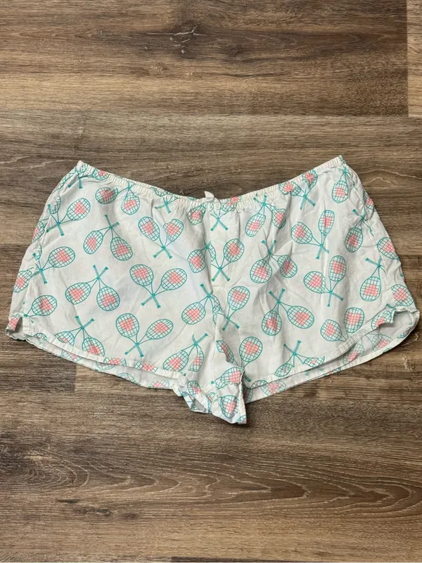 Aerie Tennis Sleep Boxer Shorts Women’s Medium - Image 2