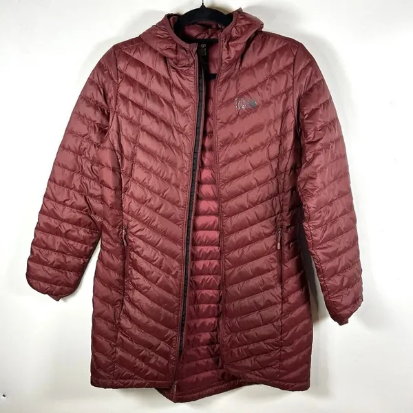 MOUNTAIN HARDWEAR Glen Alpine Down‎ Parka Long Winter Coat Lightweight Women's S - Image 7