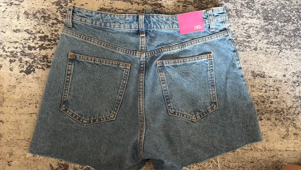 Zara boyfriend denim shorts  - Image 3