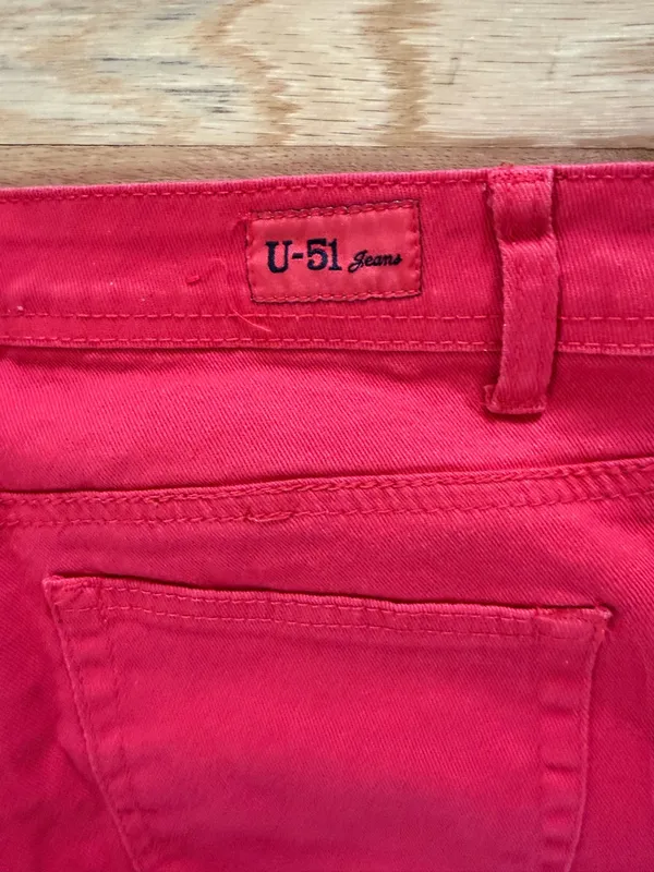 Red Women’s Slim Jeans - Image 6