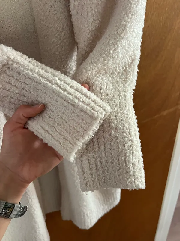 Express cozy Sherpa oversized cardigan - Image 6