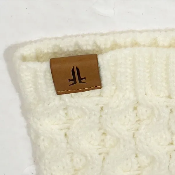 Frye One Size Cream Cable Knit Beanie Hat‎ NEW - Image 4