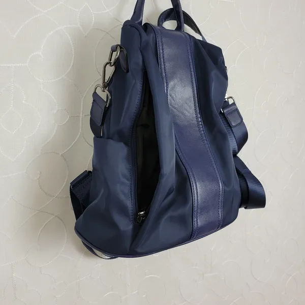 Pincnel Women Blue Backpack Waterproof Nylon Anti-theft Lightweight Shoulder Bag - Image 6