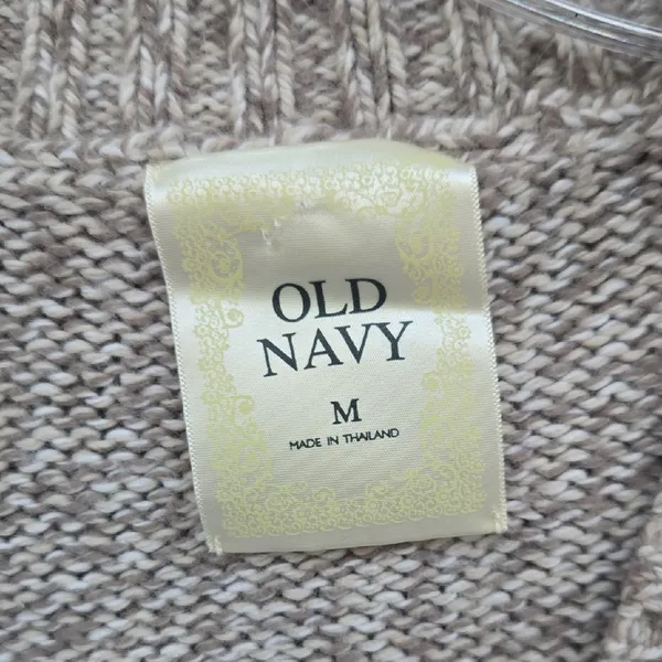 Old Navy Women's Beige Cardigan Sweater - Image 2