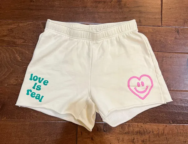 PacSun Love Is Real Sweat Shorts - Image 4