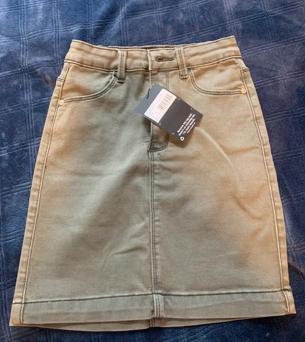 NWT Superstrech Denim Mini Skirt - Image 7