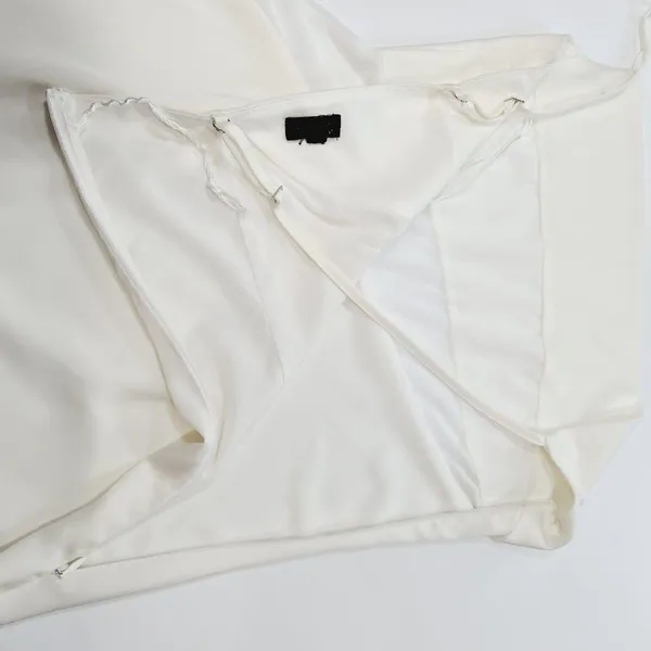 NBD Delfino Slip Dress in Ivory XS - Image 14