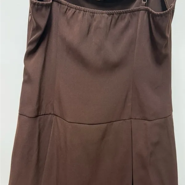 Motel Calilia Bow Mini Dress. Size Large - Image 6