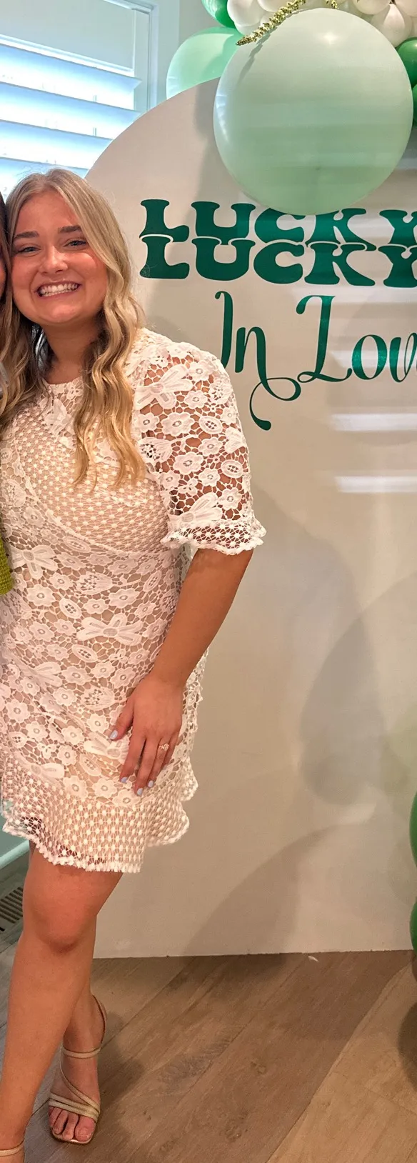 Bridal Lulus White Dress Mini - Image 2