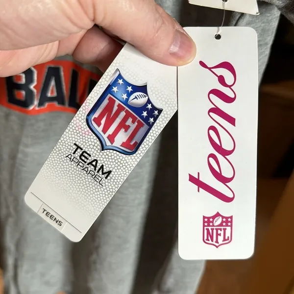 NWT NFL Team Apparel Teens Chicago Bears Camo Size XL 15/17 - Image 6