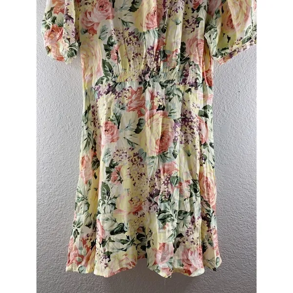 Faithfull The Brand Sidonie Floral Mini Dress - Image 11