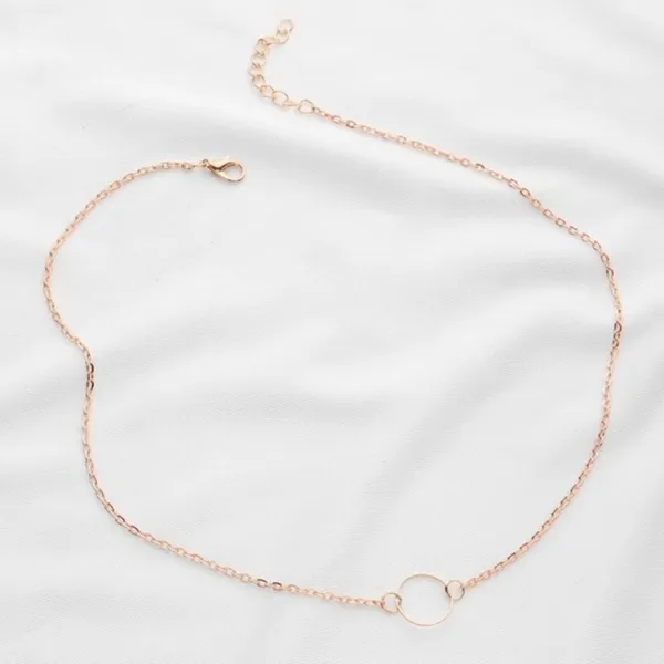3/$30 💛 Simple Statement Necklace Gold - Image 2