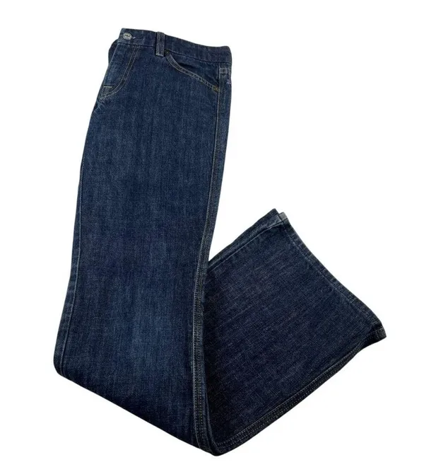 7 For all Mankind A Pocket Denim Flare Hems Jeans Y2K - Image 10