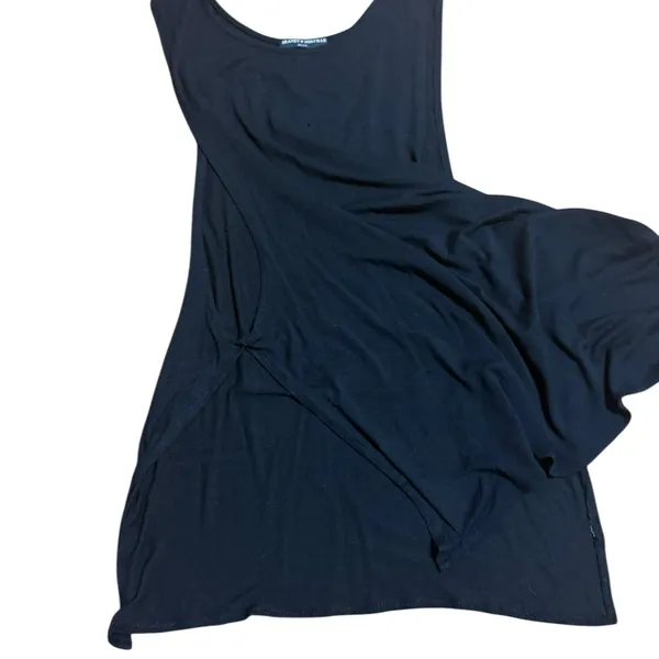 Brandy Melville Black Tank Top with open sides‎ one size - Image 7