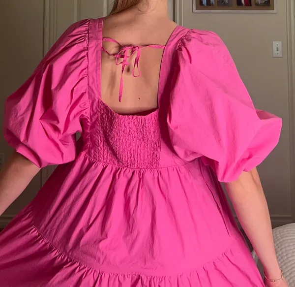 A New Day Pink Dress Medium - Image 3