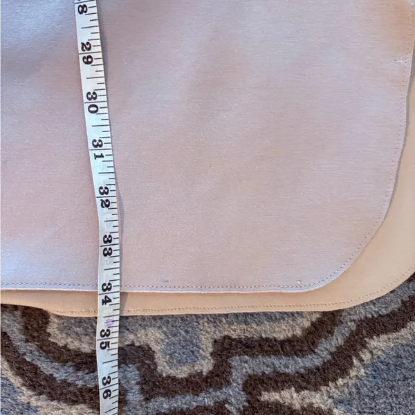 Carolina Belle Soft Cream /Tan Trench Coat LG - Image 9