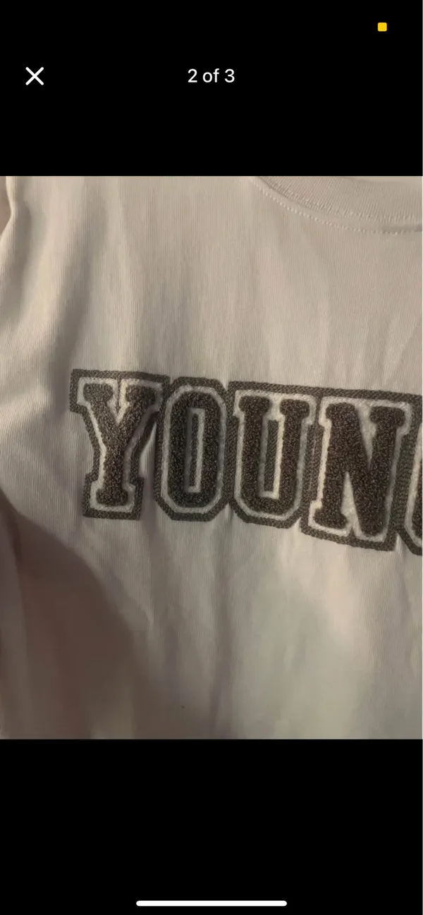 YoungLA White Size M - Image 2